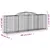 Produktbild 6 för Gabioner bågformade 4 st 300x50x100/120 cm galvaniserat järn