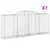 Produktbild 2 för Gabioner bågformade 7 st 300x50x120/140 cm galvaniserat järn
