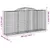 Produktbild 6 för Gabioner bågformade 17 st 300x50x140/160 cm galvaniserat järn