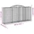 Produktbild 6 för Gabioner bågformade 20 st 300x50x140/160 cm galvaniserat järn