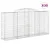 Produktbild 2 för Gabioner bågformade 30 st 300x50x140/160 cm galvaniserat järn