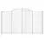 Produktbild 4 för Gabioner bågformade 4 st 300x50x160/180 cm galvaniserat järn