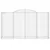 Produktbild 4 för Gabioner bågformade 9 st 300x50x160/180 cm galvaniserat järn
