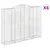 Produktbild 2 för Gabioner bågformade 6 st 300x50x220/240 cm galvaniserat järn