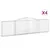 Produktbild 2 för Gabioner bågformade 4 st 400x30x100/120 cm galvaniserat järn