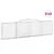 Produktbild 2 för Gabioner bågformade 10 st 400x30x100/120 cm galvaniserat järn