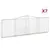 Produktbild 2 för Gabioner bågformade 7 st 400x30x120/140 cm galvaniserat järn