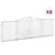 Produktbild 2 för Gabioner bågformade 8 st 400x30x120/140 cm galvaniserat järn