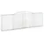 Produktbild 3 för Gabioner bågformade 20 st 400x30x120/140 cm galvaniserat järn