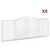 Produktbild 2 för Gabioner bågformade 8 st 400x30x140/160 cm galvaniserat järn
