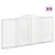 Produktbild 2 för Gabioner bågformade 9 st 400x30x180/200 cm galvaniserat järn