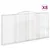 Produktbild 2 för Gabioner bågformade 8 st 400x30x200/220 cm galvaniserat järn