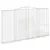 Produktbild 3 för Gabioner bågformade 2 st 400x30x220/240 cm galvaniserat järn