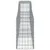 Produktbild 5 för Gabioner bågformade 2 st 400x50x80/100 cm galvaniserat järn