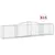 Produktbild 2 för Gabioner bågformade 15 st 400x50x80/100 cm galvaniserat järn
