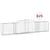 Produktbild 2 för Gabioner bågformade 25 st 400x50x80/100 cm galvaniserat järn