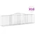Produktbild 2 för Gabioner bågformade 10 st 400x50x100/120 cm galvaniserat järn