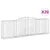 Produktbild 2 för Gabioner bågformade 20 st 400x50x120/140 cm galvaniserat järn