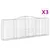 Produktbild 2 för Gabioner bågformade 3 st 400x50x140/160 cm galvaniserat järn