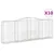 Produktbild 2 för Gabioner bågformade 10 st 400x50x140/160 cm galvaniserat järn