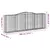 Produktbild 6 för Gabioner bågformade 25 st 400x50x140/160 cm galvaniserat järn