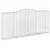 Produktbild 3 för Gabioner bågformade 2 st 400x50x180/200 cm galvaniserat järn
