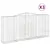 Produktbild 2 för Gabioner bågformade 3 st 400x50x180/200 cm galvaniserat järn