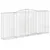 Produktbild 3 för Gabioner bågformade 3 st 400x50x180/200 cm galvaniserat järn