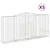 Produktbild 2 för Gabioner bågformade 5 st 400x50x180/200 cm galvaniserat järn