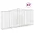Produktbild 2 för Gabioner bågformade 7 st 400x50x180/200 cm galvaniserat järn