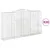 Produktbild 2 för Gabioner bågformade 20 st 400x50x220/240 cm galvaniserat järn
