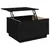 Produktbild 8 för Soffbord svart 60x50x35 cm massivt furu