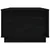 Produktbild 7 för Soffbord svart 100x50x35 cm massiv furu