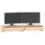 Produktbild 4 för Skärmställ 100x27x15 cm massiv furu