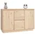Produktbild 4 för Skänk vit 111x34x75 cm massiv furu