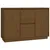 Produktbild 2 för Skänk honungsbrun 111x34x75 cm massiv furu