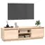 Produktbild 4 för Tv-bänk 140x35x40 cm massiv furu