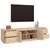 Produktbild 5 för Tv-bänk 176x37x47,5 cm massiv furu