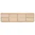 Produktbild 6 för Tv-bänk 176x37x47,5 cm massiv furu