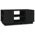 Produktbild 2 för Soffbord svart 90x49x40,5 cm massiv furu