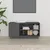 Produktbild 3 för Tv-bänk grå 80x35x40,5 cm massiv furu