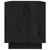 Produktbild 6 för Tv-bänk svart 80x35x40,5 cm massiv furu