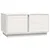 Produktbild 2 för Soffbord vit 80x50x40 cm massivt furu