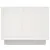 Produktbild 7 för Soffbord vit 80x50x40 cm massivt furu