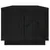 Produktbild 7 för Soffbord svart 110x50x40 cm massiv furu