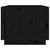 Produktbild 6 för Soffbord svart 80x50x40 cm massivt furu