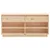 Produktbild 5 för Skoskåp 110x34x52 cm massiv furu