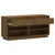 Produktbild 6 för Skoskåp honungsbrun 110x34x52 cm massiv furu