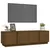 Produktbild 4 för Tv-bänk honungsbrun 140x40x40 cm massiv furu