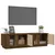 Produktbild 5 för Tv-bänk honungsbrun 140x40x40 cm massiv furu